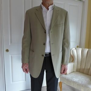 Men's Silk Sport Coat by Bill Blass 40 L